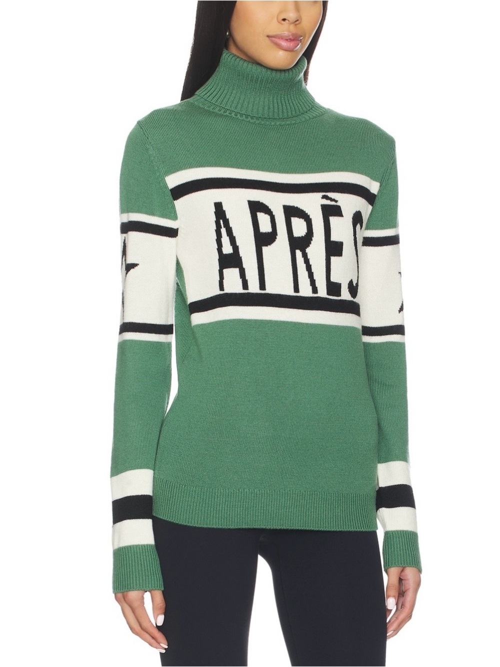 NWT Perfect moment merino wool turtleneck ski sweater